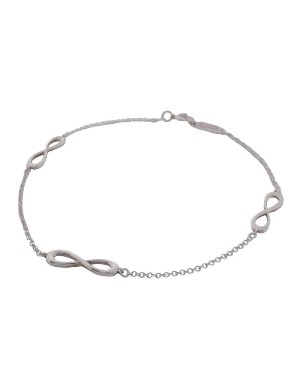 Tiffany & Co Bracelet Infinity Dress 925 Sterling Silver